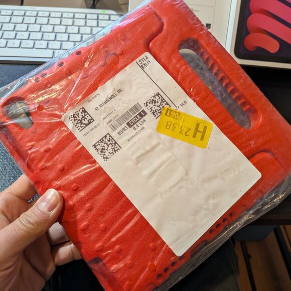 iPad mini 6GEN /256GB (purple) with box + origami case + paperlike and more - Picture 10 of 10